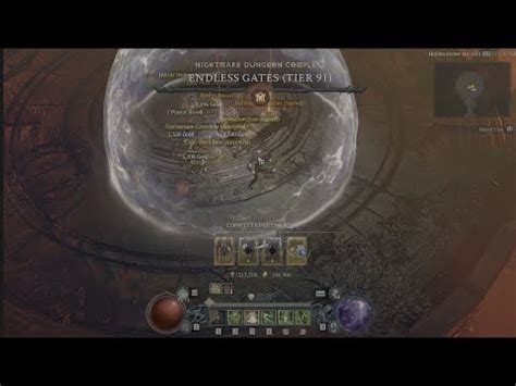 Diablo Endless Gates Wt T Nightmare Dungeon Rogue Youtube