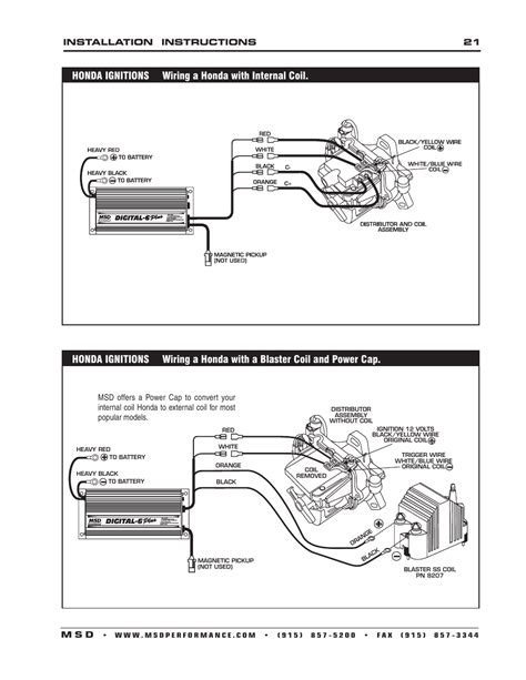 Msd Ignition Installation Instructions