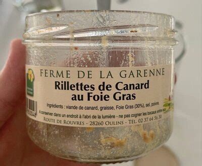 Rillettes De Canard Au Foie Gras