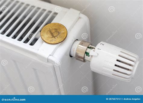 Cost Of Living Crisis Money On A Home Radiator Heater Rising Cost Of Energy And Bills Stock