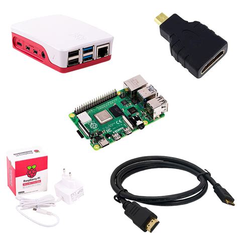 Raspberry Pi 4 Model B 4GB Ram Starter Kit Buy Online At Low Price In