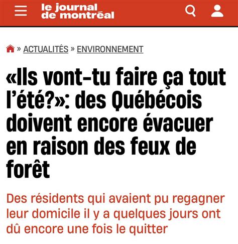 Pat Laliberté on Twitter Ils vont tu faire ça tout lété nous