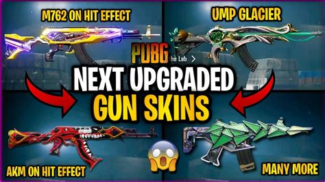 Pubg Next Upgraded Gun Skins Upcoming M762 On Hit Effect AKM Ump