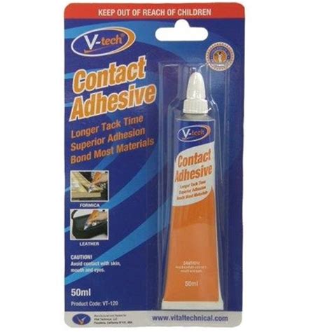 V Tech Contact Adhesive 50ml Collier And Miller