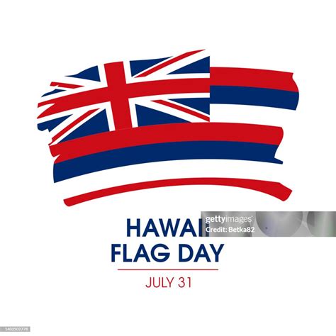 Hawaii Flag Day Vector High Res Vector Graphic Getty Images