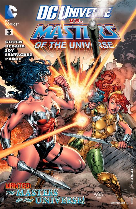 The X Database Dc Universe Vs Masters Of The Universe Comic