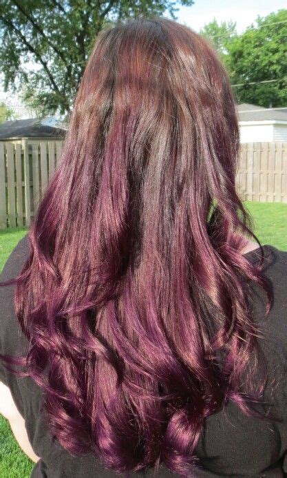 Purple Ombre By Kim Simon Schaumburg Il Long Hair