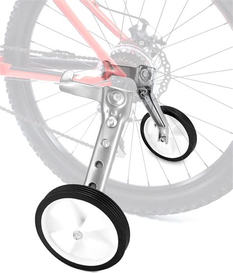 Qwork Bicycle Training Wheels Bicycle Stabilizers Mounted