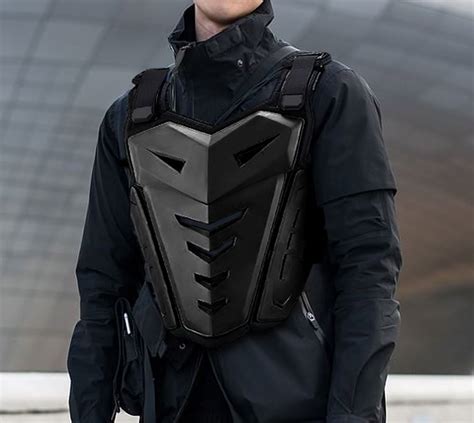 Armored Vest Futuristic Chest Vest In Cyberpunk Design