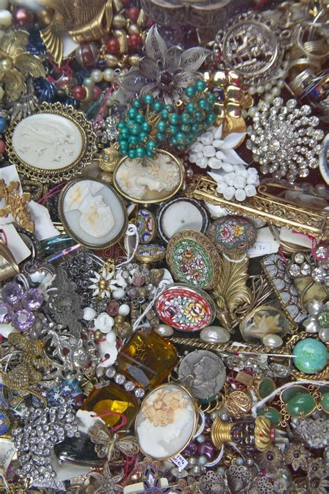 Antique Jewelry For Sale At Antiqueflea Market Paris France