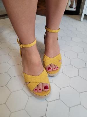 How The Toes Looking In These Wedges Reddit Nsfw