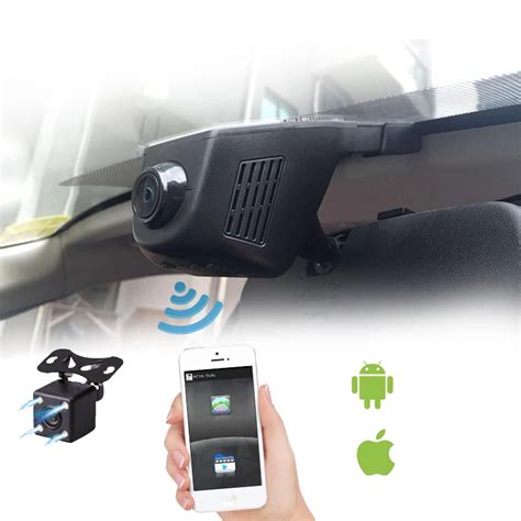 E Ace Car Dvr Wifi Dvrs Dual Camera Lens Registrator Dashcam Digital Video Recorder Camcorder