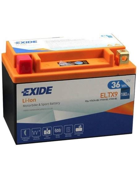 Compra En Aldamovil BATERIA MOTO EXIDE ELTX9