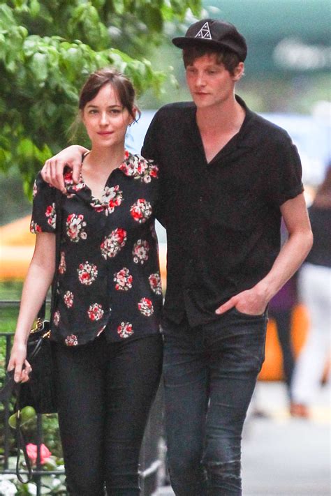 Dakota Johnson With Boyfriend Out and about in NYC | GotCeleb