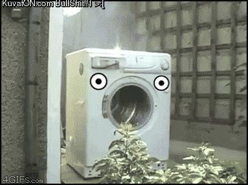 washing machine fall over gif | WiffleGif