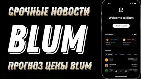 BLUM СРОЧНЫЕ НОВОСТИ | ПРОГНОЗ ЦЕНЫ BLUM - YouTube