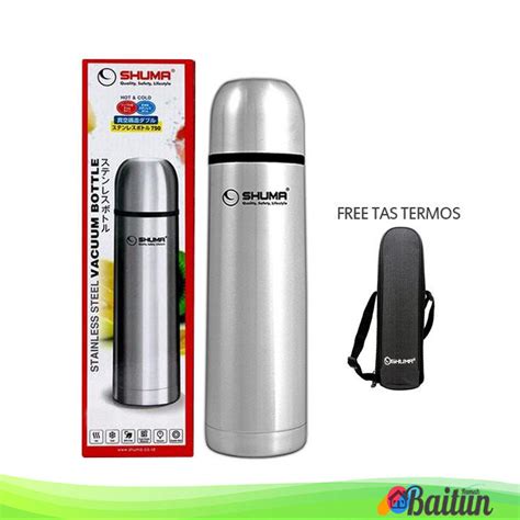 Baitun Termos Air Panas Stainless Steel Shuma 350 500 750 1000 Ml