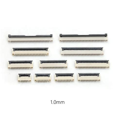 Flip Lock Type Fpc Connector Smt Pins Mm Pitch Fpc Connectors