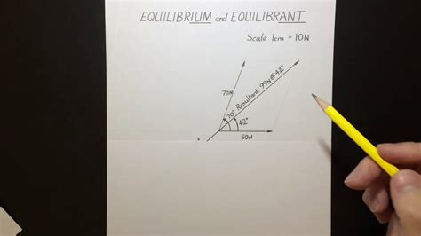 Equilibrium And Equilibrant In A System Of Forces Youtube