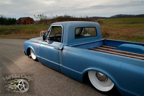 1967 Chevy C10 Hot Rat Street Rod Pro Touring Ls Accuair Air Ride Bagged Patina For Sale