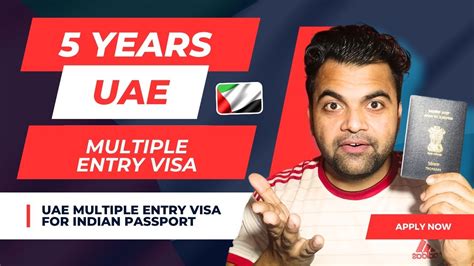 UAE 5 Year Multiple Entry Visa For Indinas In 2024 Uae Multiple