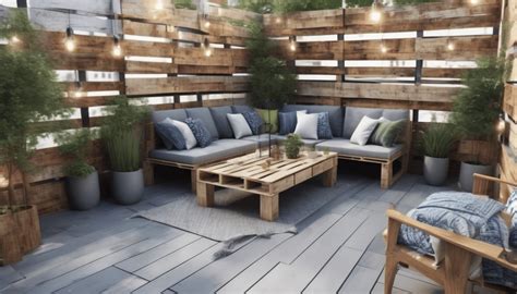 Transforma tu TERRAZA con PALETS en un ESPACIO CHILL OUT único