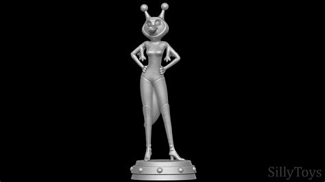 Porsha Crystal Alien Suit - Sing 2 3D Model by SillyToys