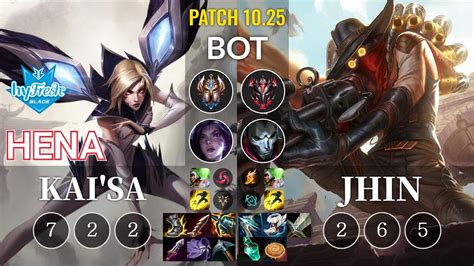 HyF Hena Kai Sa Vs Jhin KR Patch 10 25 YouTube