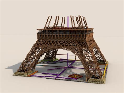 Eiffel Tower Schematic Minecraft