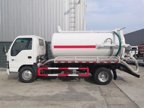 Japanese Brand Isuzu 4m3 5m3 6m3 8m3 10m3 Cubic Meter Sludge Tanker