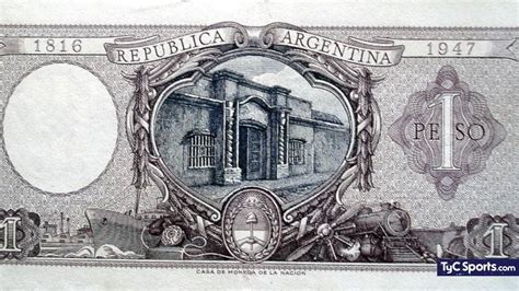 Cuál es el billete de 1 peso que se subasta por un precio irrisorio