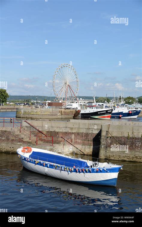 Port of Honfleur, Normandy Stock Photo - Alamy