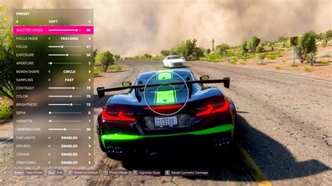 Forza Horizon 5 Photo Mode Settings Controls And Guide Gamer Tag Zero