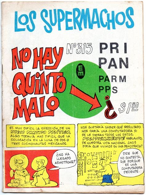 Los Supermachos No 315 Año 9 Ene 1972 Meridiano Mercado Libre