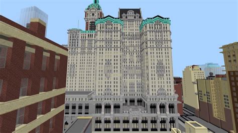 Minecraft New York City World Tour Custom Built Minecraft Map