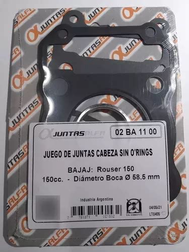 Kit Juntas Cilindro Rouser Ns 150 Alfa Fas