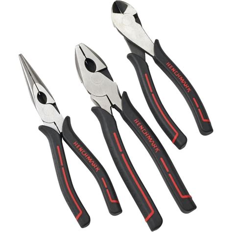 Benchmark 3 Piece High Leverage Pliers Set Home Hardware