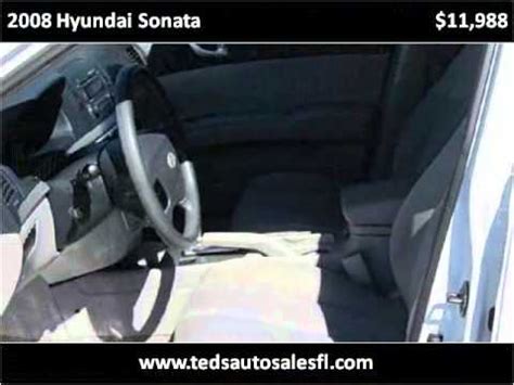 2008 Hyundai Sonata Used Cars St Petersburg FL YouTube