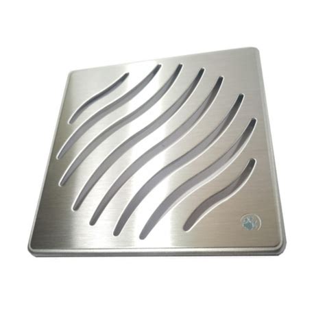 Grelha Quadrada 150mm Inox Tigre