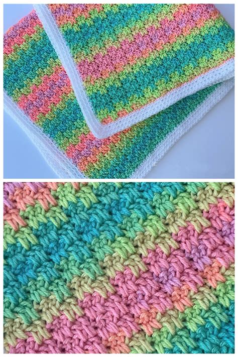 Crochet Bloque Stitch Blanket - Crochet Kingdom