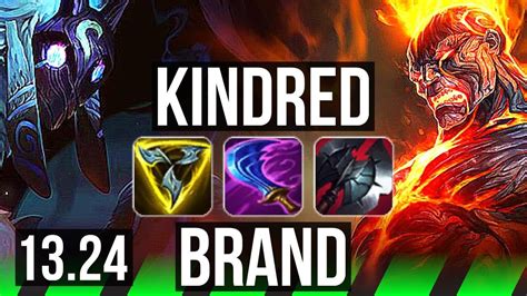 Kindred Vs Brand Jng 9 1 11 1200 Games Dominating Na Master