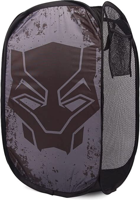 Black Panther Pop Up Hamper With Durable Carry Handles Inch H X