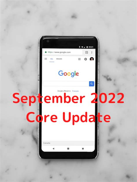 2022年9月13日Google コアアップデートSeptember 2022 Core Update実施 SEO広場