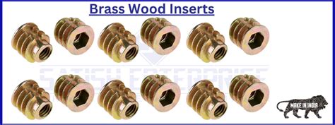 Brass Wood Inserts Satish Enterprise Brass Ppr Inserts