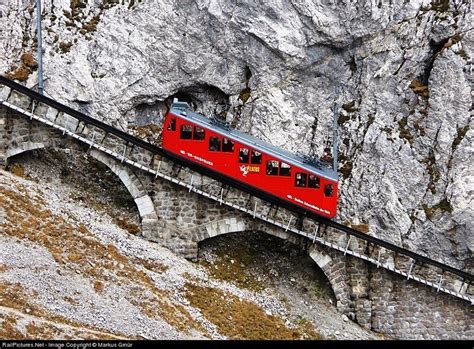 The Worlds Steepest Cogwheel Railway At Mount Pilatus Amusing Planet