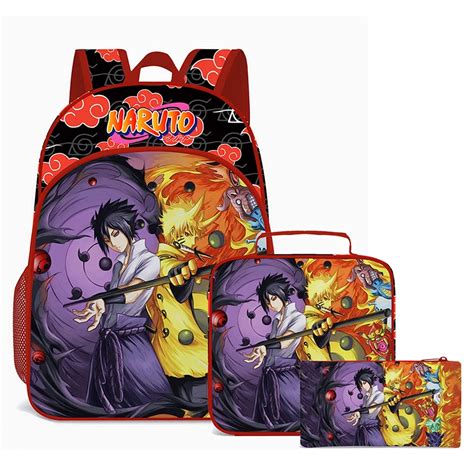 Naruto Mochila Anime D Impress O Crian As Sacos De Escola Saco De