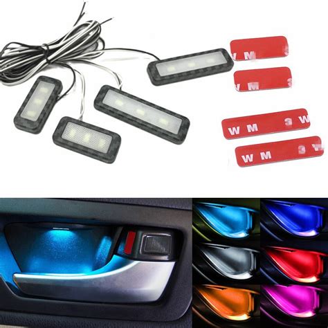 Luz LED de inundación ambiental para coche Lámpara decorativa para