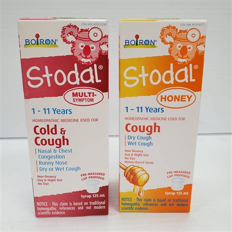 Stodal Homeopathic Cough And Cold Syrup Adults And Children Good