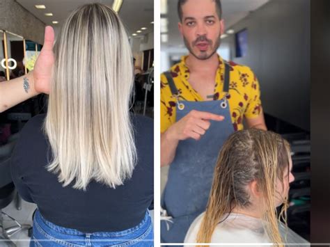 Esfumado De Raiz Em Mechas Cabeleireiro Revela T Cnica Para Um