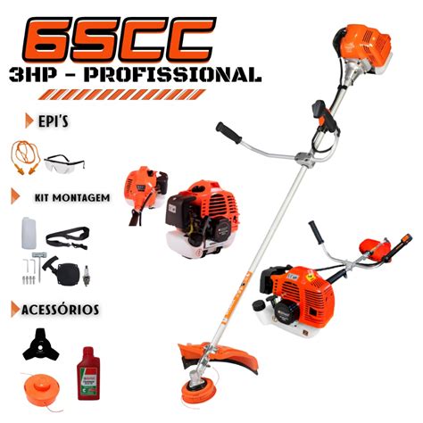 Roçadeira A Gasolina Aparador de grama 65cc Óleo Stihl 2 Tempos 500ml